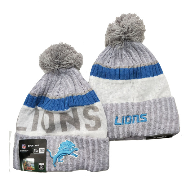NFL Detroit Lions Knit Hats 011